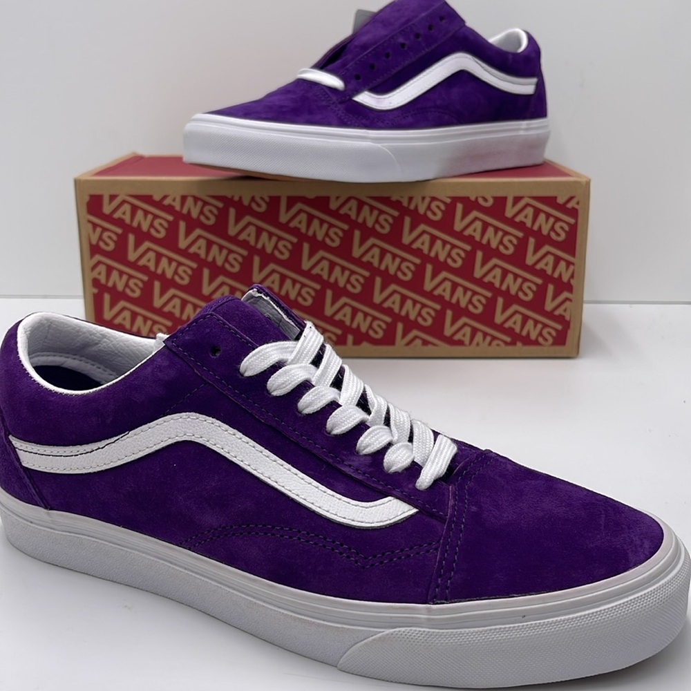 Vans Men's Purple Suede Sneakers Old Skool
Pig Suede Acai
VN0A4BW2BKE - Picture 15 of 16